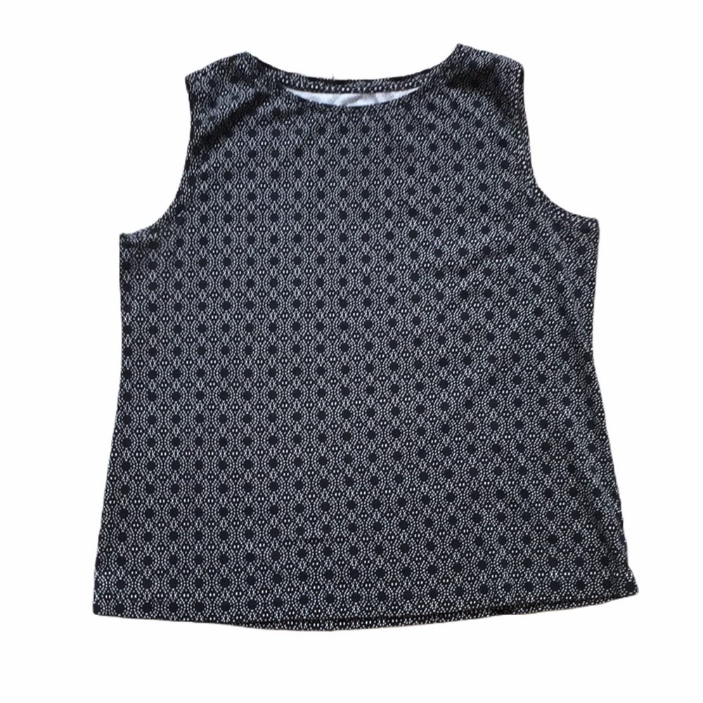 Croft & Barrow 🛍️ Sleeveless Tank Top Sz L